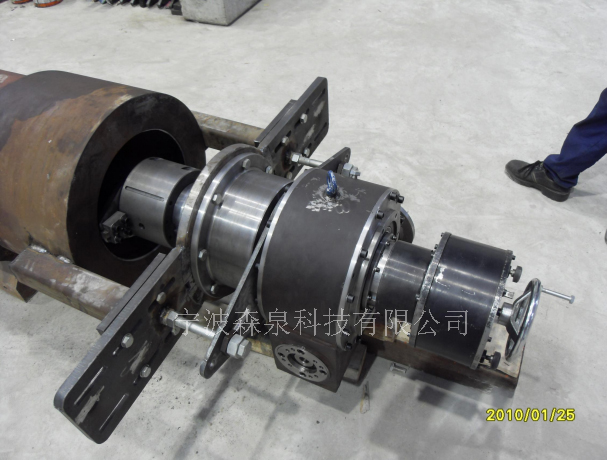 船舶柴油機主軸承下沉量測量